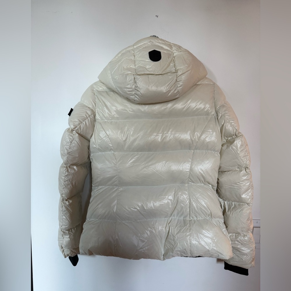 Mackage Cream Hooded Puffer Jacket - Picture 8 of 16